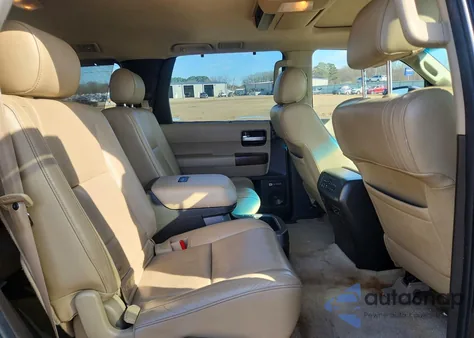 2010 Toyota Sequoia Platinum из США, поврежденный, VIN 5TDDW5G14AS027020